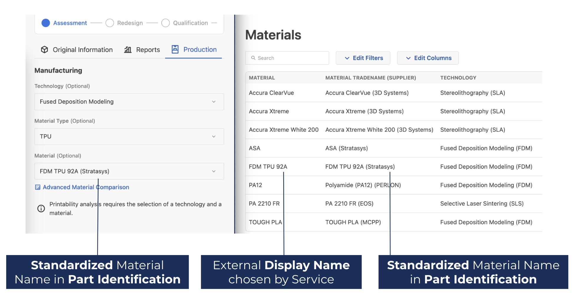 Standardized Material Naming